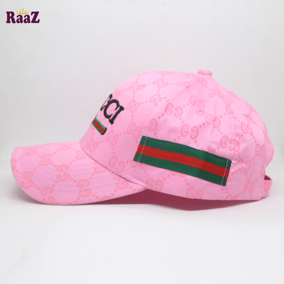 Picture of Pink GG Logo Fashion Cap
