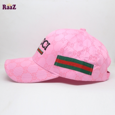 Picture of Pink GG Logo Fashion Cap
