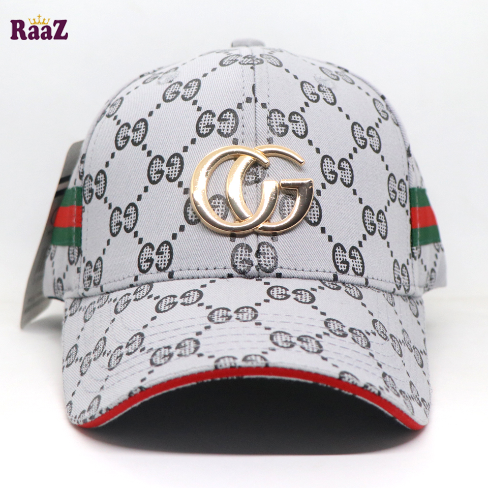 Picture of Silver GG Logo Fashion Cap For Men