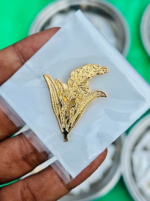 Picture of Dhaner Shish Sheaf of Paddy Brooch Suit Lapel Pin For Men And Women