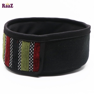 Picture of Black Multi Stripe Fashion Salman Shah Tupi (Free Size)