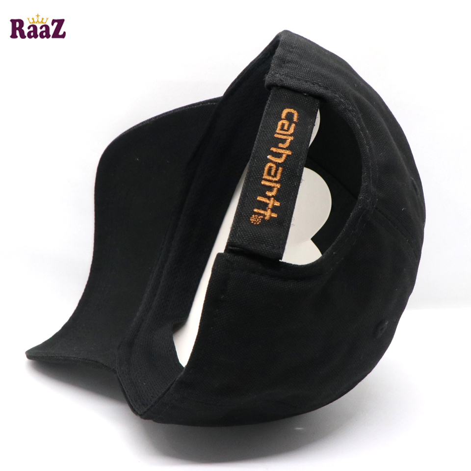 Picture of Black Brand Leather Logo Export Quality Baseball Cap