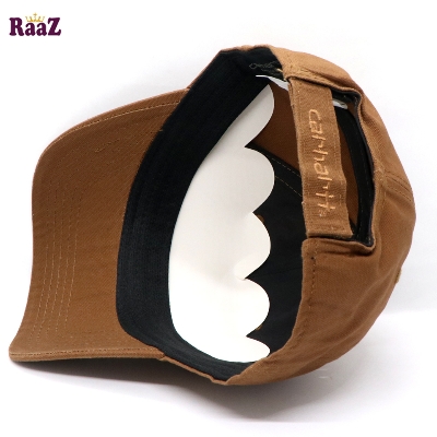 Picture of Brown Brand Leather Logo Export Quality Baseball Cap