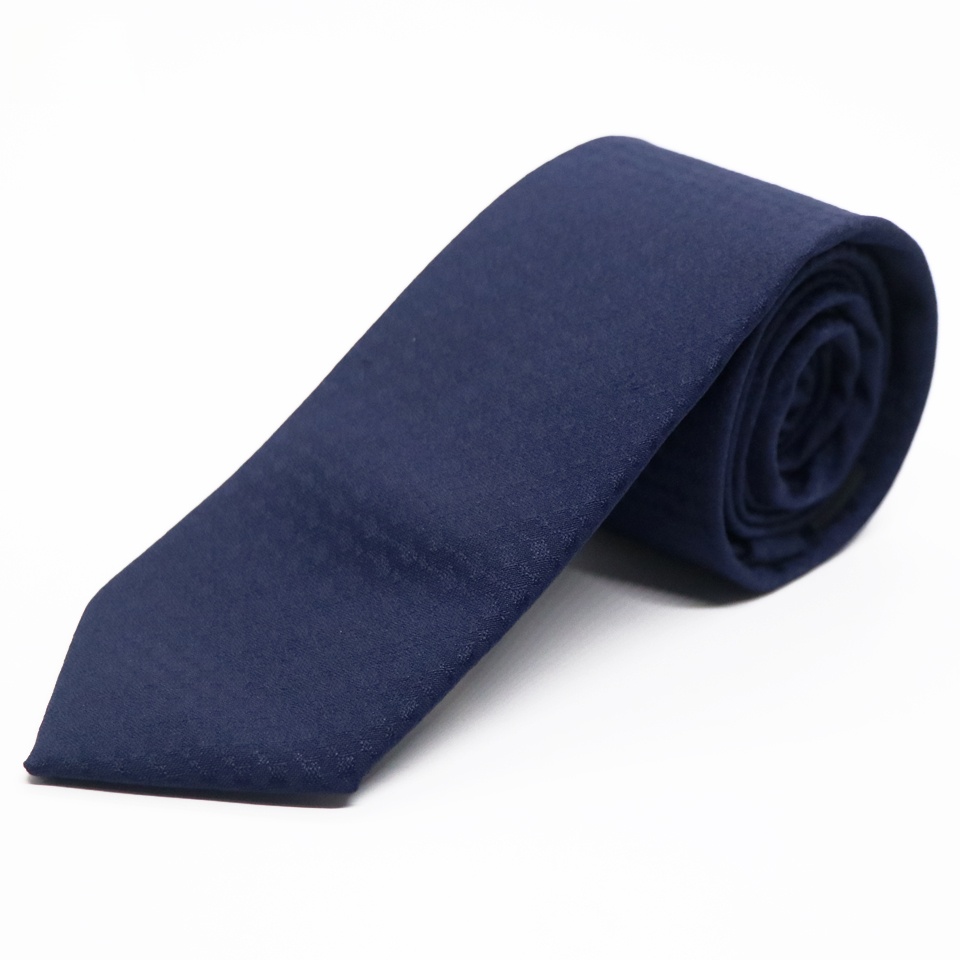 Picture of Navy Blue Pattern Premium Tie For Men