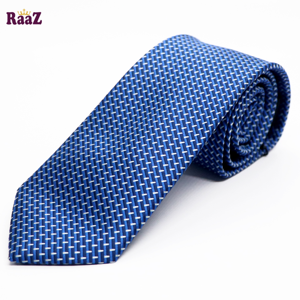 Picture of Blue Small Dot Design Tie For Men
