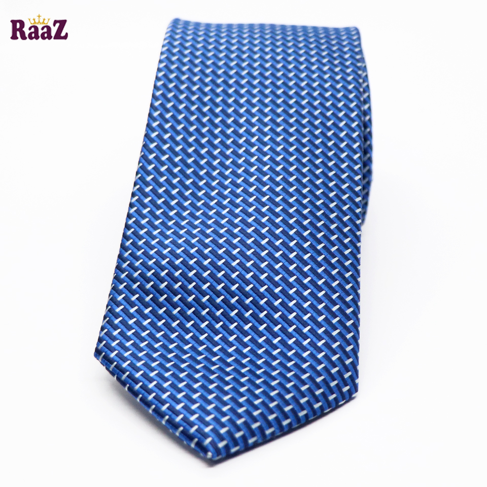 Picture of Blue Small Dot Design Tie For Men