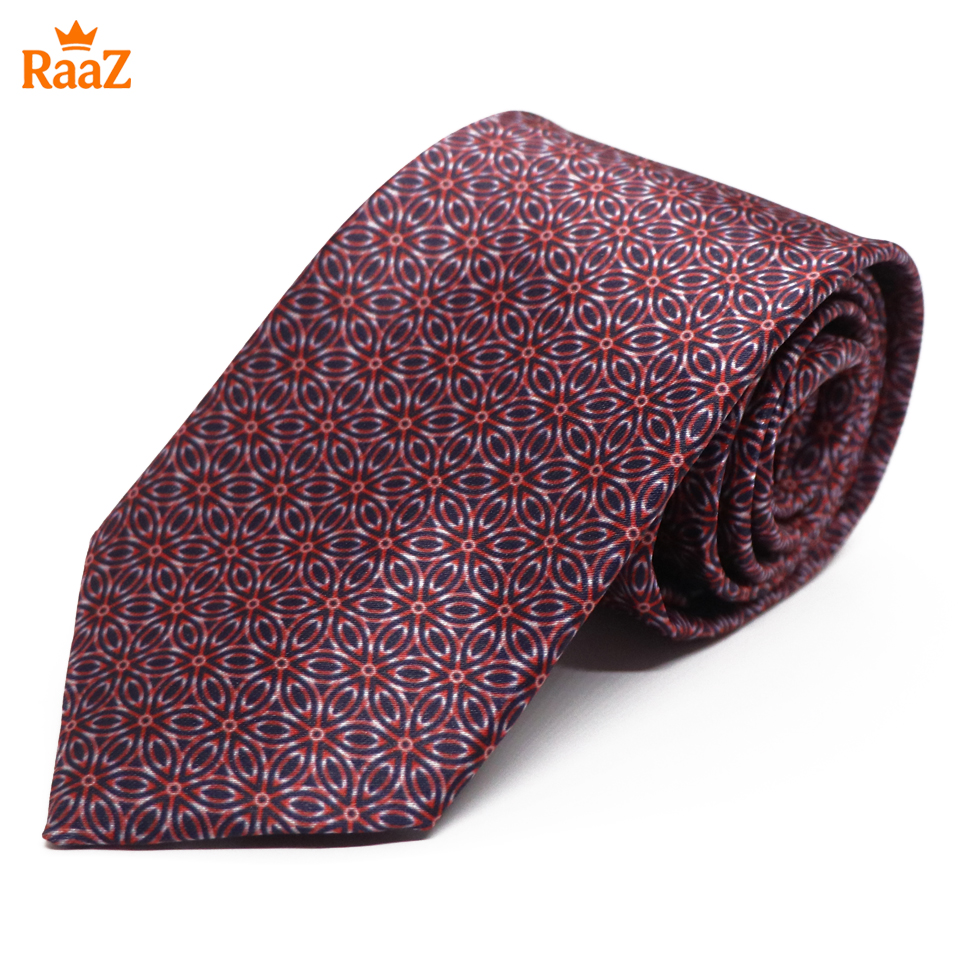 Picture of Boutique Design Floral Majesty Woven Silk Charm Tie For Men