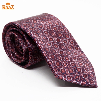 Picture of Boutique Design Floral Majesty Woven Silk Charm Tie For Men