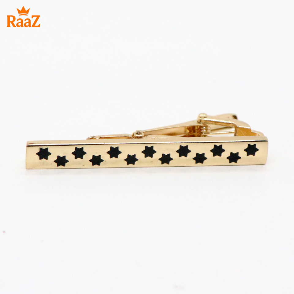 Picture of Golden Star Shape Tie Clip For Men