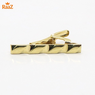 Picture of Golden Vintage Style Stainless Steel Tie Clip For Men