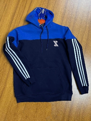 Picture of SMUG Premium Full Sleeve Fleece Hoodie For Men – Blue
