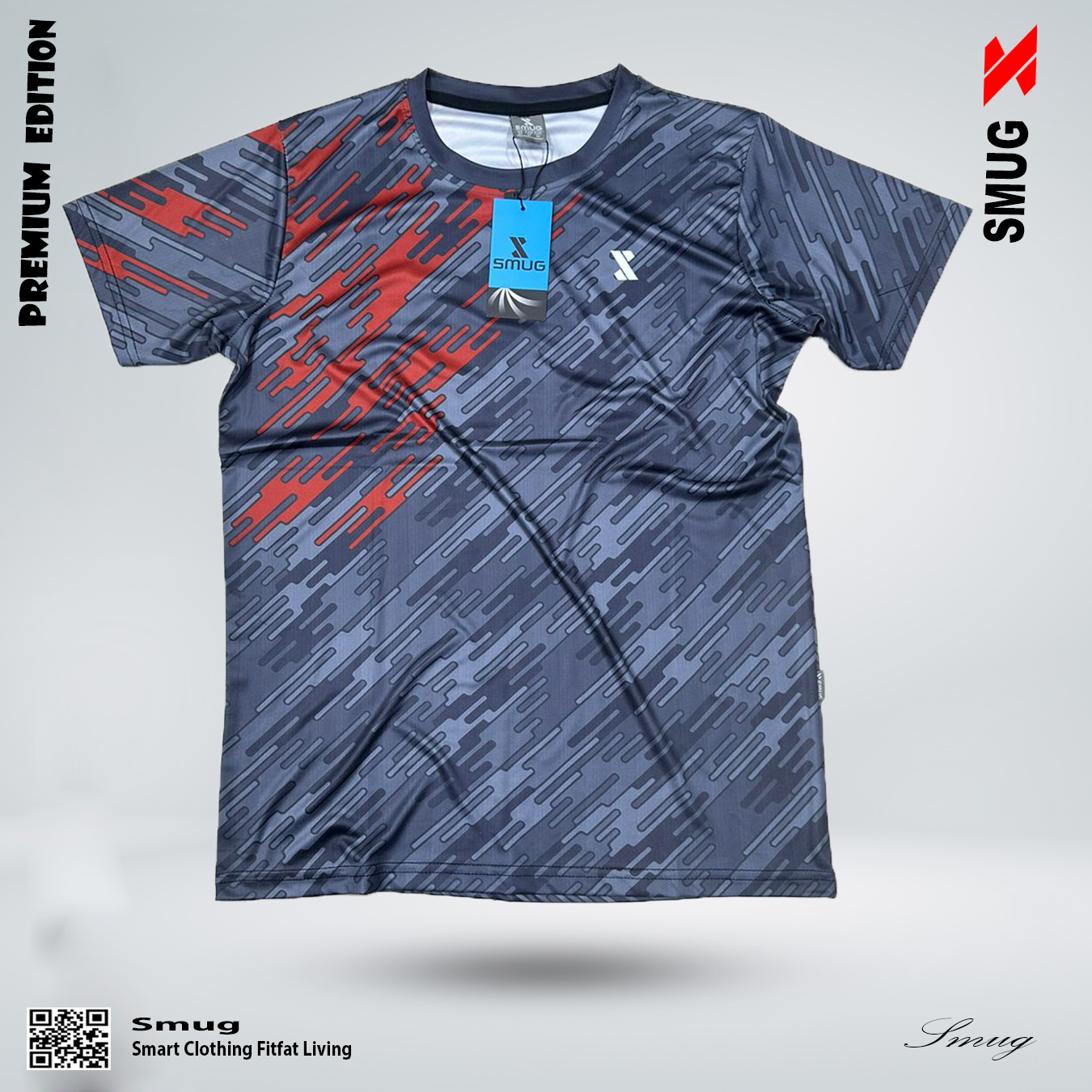 Picture of SMUG Premium Sport T-Shirt for Men - Fabric Is Soft and Comfortable