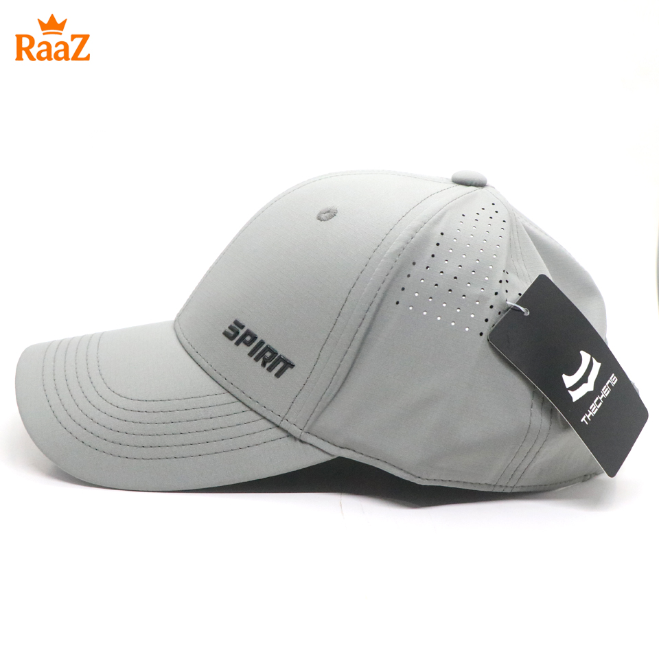 Picture of Silver Spirit Logo Ultra-Lightweight Parachute Mesh Running Cap For Men