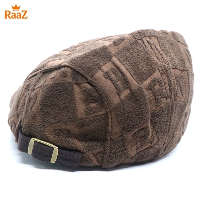 Picture of Coffee Shade Wool Men’s Outdoor Adjustable Driving Cap – Vintage Style Duckbill Hat