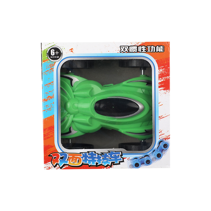 Picture of Spinning Stunt Racer | Gravity-Defying Toy Car | Double-Sided Flip and Drive | Tough Off-Road Vehicle for Kids - 1 piece