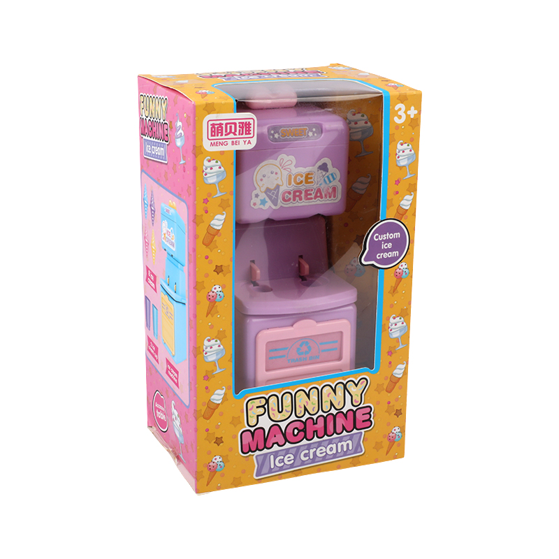 Picture of Mini Ice Cream Machine | Playful Dessert Maker Toy | Creative Kitchen Set for Kids | Fun Role-Playing Toy for Little Chefs- 1Piece