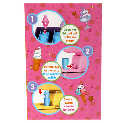 Picture of Mini Ice Cream Machine | Playful Dessert Maker Toy | Creative Kitchen Set for Kids | Fun Role-Playing Toy for Little Chefs- 1Piece