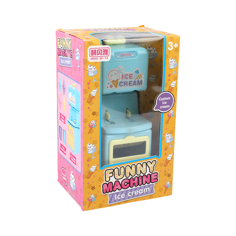 Picture of Mini Ice Cream Machine | Playful Dessert Maker Toy | Creative Kitchen Set for Kids | Fun Role-Playing Toy for Little Chefs- 1Piece