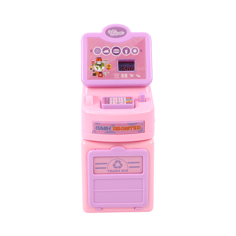 Picture of Mini Market Cashier Playset | Kids' Toy Cash Register with Calculator | Pretend Play Grocery Store Toy | Retail Adventure Toy for Imaginative Fun