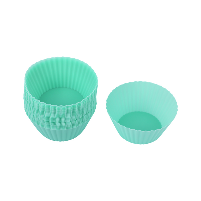Picture of Colorful Silicone Molds | Reusable Baking Cups for Muffins & Cupcakes | Non-Stick Bakeware for Easy Release | Durable & Fun Kitchen Accessory