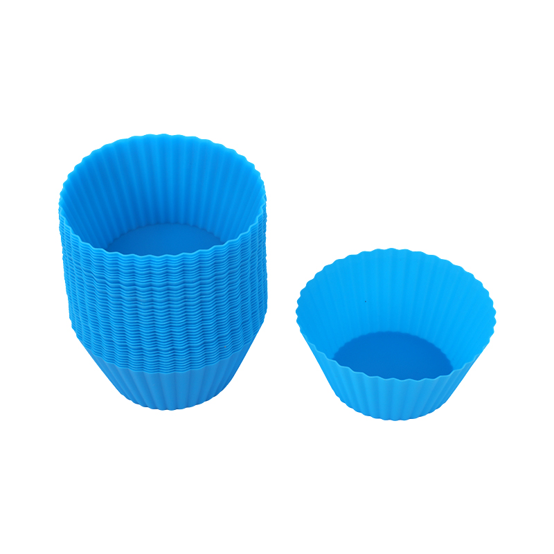 Picture of Colorful Silicone Molds | Reusable Baking Cups for Muffins & Cupcakes | Non-Stick Bakeware for Easy Release | Durable & Fun Kitchen Accessory