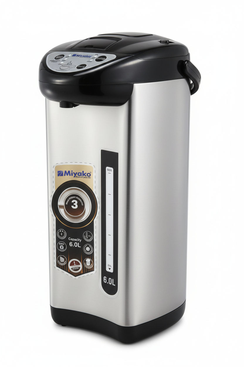 Picture of Miyako Water heater/ Electric Flask/ Keep-Warm 6 Liter PCF-60LN