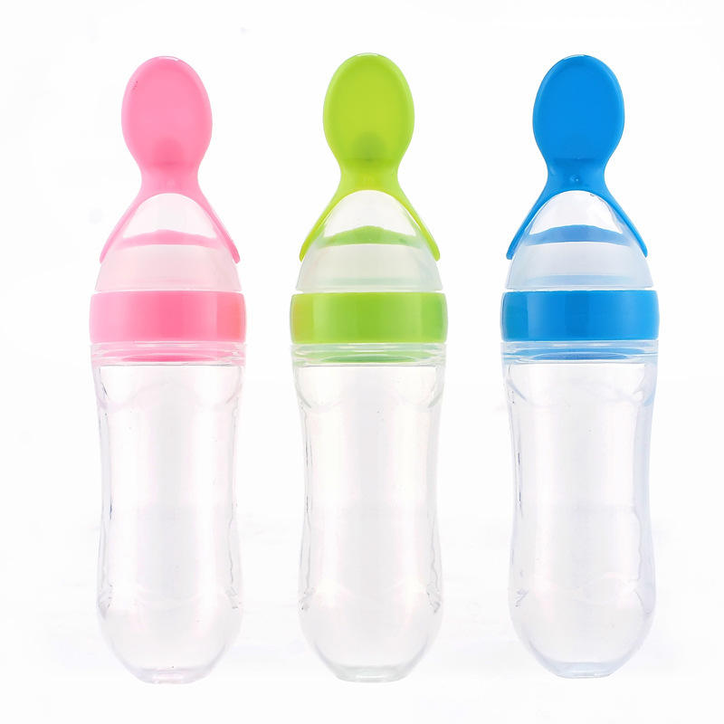 Picture of 90 ml silicone spoon feeder