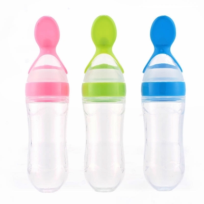 Picture of 90 ml silicone spoon feeder
