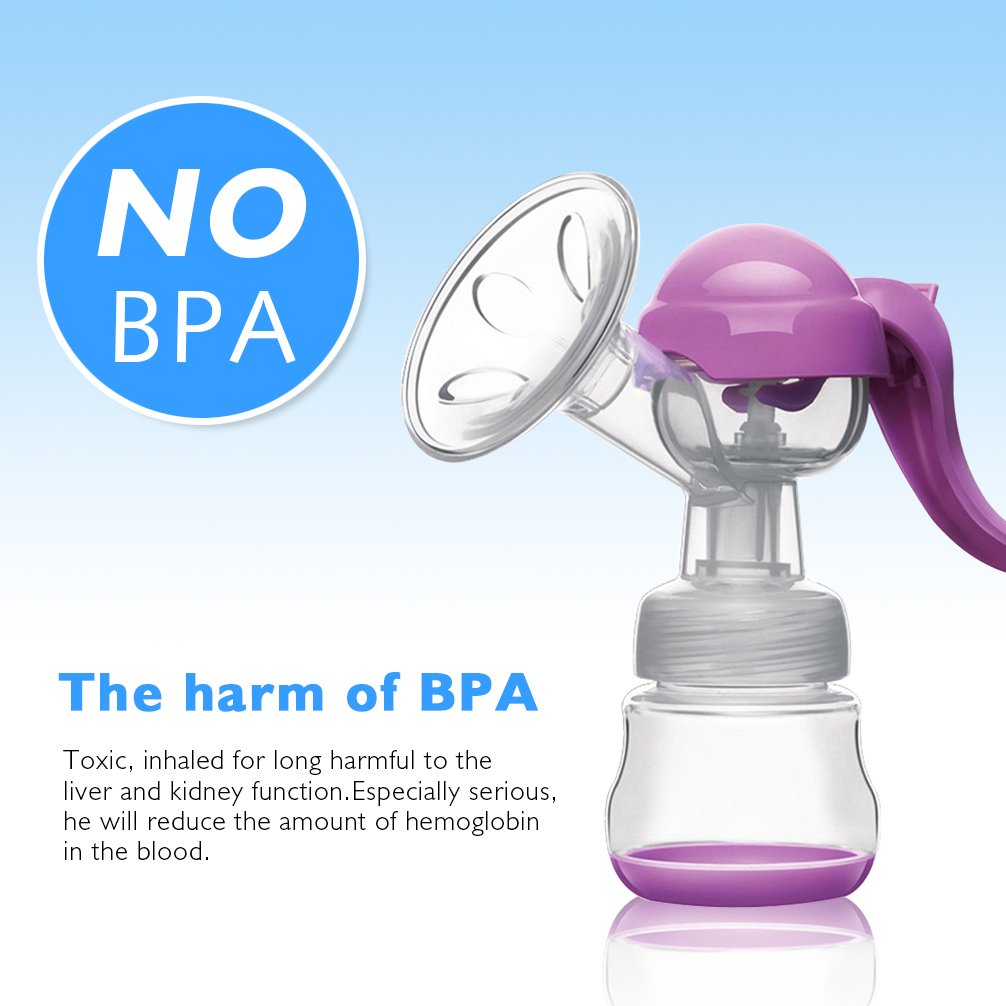 Picture of Manual Breast pump for mother care-Manual Breast Pump with 150ml Bottle