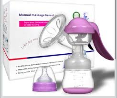 Picture of Manual Breast pump for mother care-Manual Breast Pump with 150ml Bottle