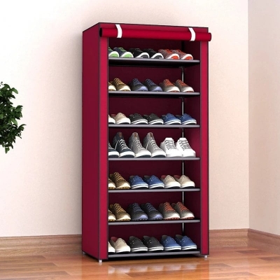 Picture of 7 layer DIY Combination Dust-proof Cloth Shoe rack