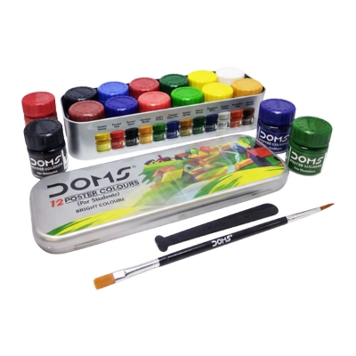 Picture of Doms Students Poster Colours 10 ml 12 Shades