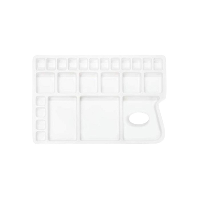 Picture of Art Painting Drawing and Sketch Accessories Colour Mixing Palette Large 25 Paint Well