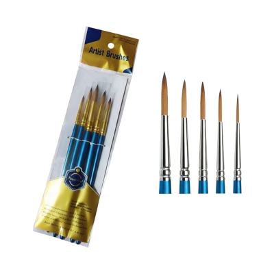 Picture of KEEP SMILING ARTIST Round BRUSH-5Pce