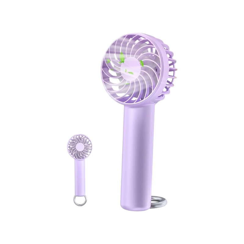 Picture of MINI HANDY FAN PORTABLE RECHARGEABLE FAN POCKET SIZE MICRO USB CHARGER PORT & CABLES MINI BATTERY DESK FANS