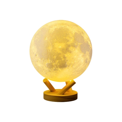 Picture of Moon Lamp, 16 Colors LED Night Light with Stand/Timing Setting, Kids Moon Light with Remote/Touch Control/Dimmable/USB Recharge for Kids Lover Birthday Christmas Gifts (5.98 Inch)
