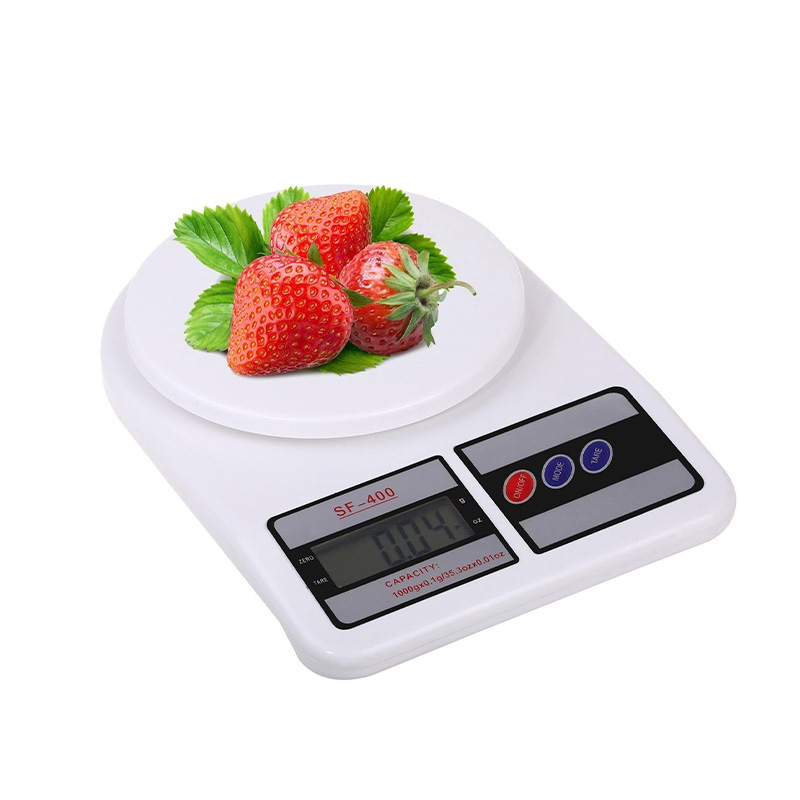 Picture of Digital Kitchen Weighing Scale Portable Weighting Machine For Home Food Weight Machine Lcd Black Display Measuring Cooking Vegetable Fruit Food Weighing Machine (10 Kg)