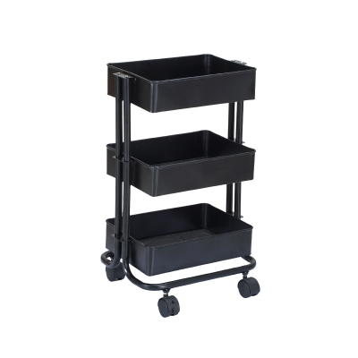 Picture of Metal Mesh Utility Cart Small -Black