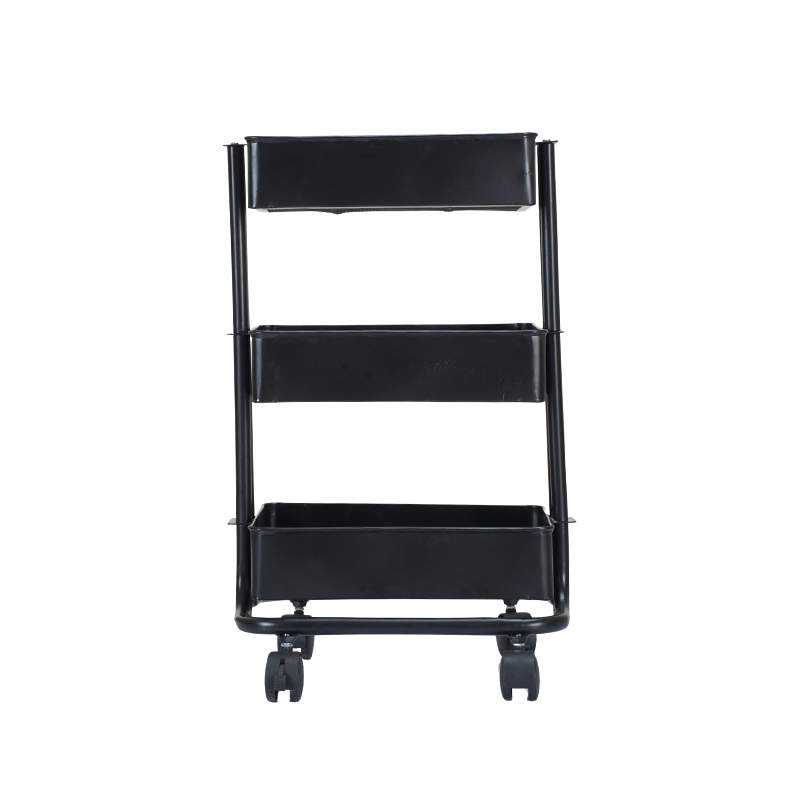 Picture of Metal Mesh Utility Cart Small -Black