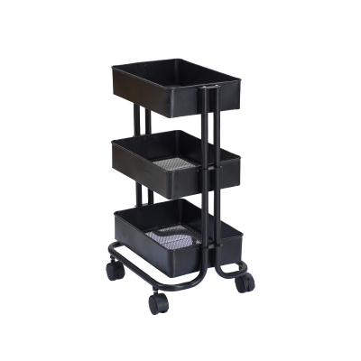 Picture of Metal Mesh Utility Cart Small -Black
