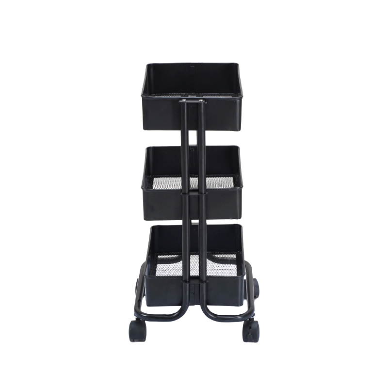 Picture of Metal Mesh Utility Cart Small -Black