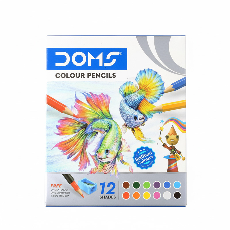 Picture of DOMS Color Pencil 12 Colour Mini Size