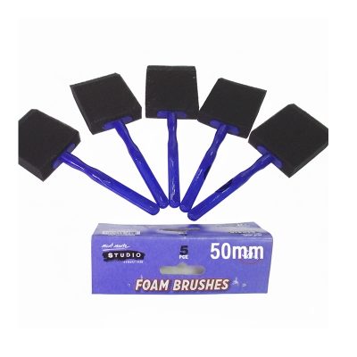 Picture of Mont Marte Foam Brushes 50mm 5Pcs