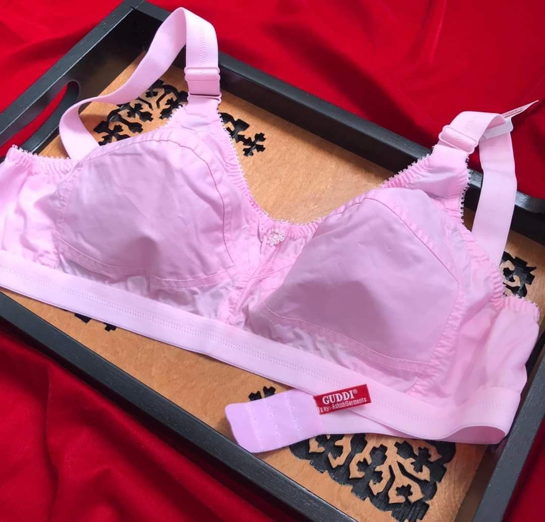 Picture of Imported comfortable Indian Guddi Bra Cotton Big Belt Full Coverage Bra for Women guddi bra regular use comfortable bra for women