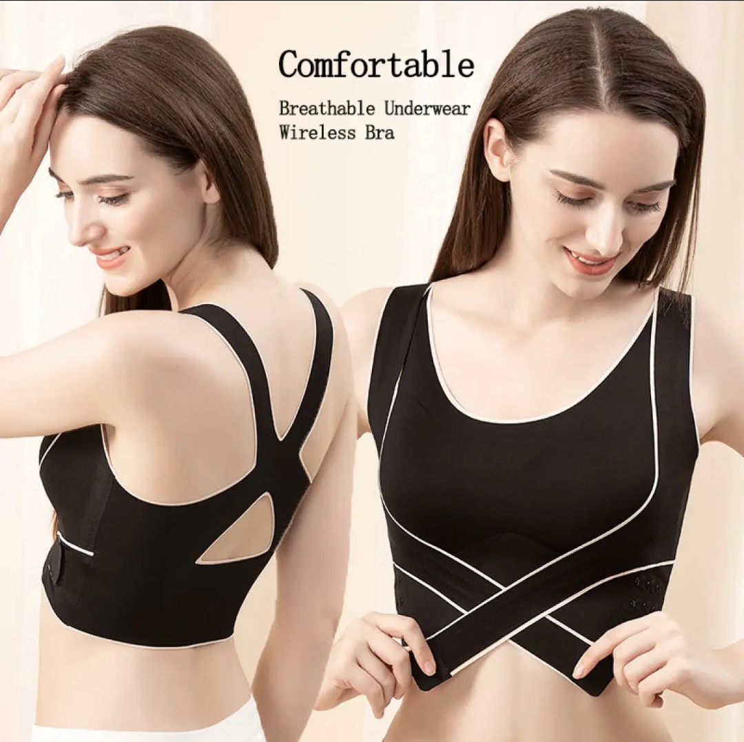 Picture of Imported Premium soft stretch comfortable push up sports bra yoga bra for Women-one piece