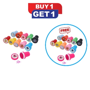 Cute Multi-Design Stamps for kids Set of 10 (Buy 1 Get 1 Free)