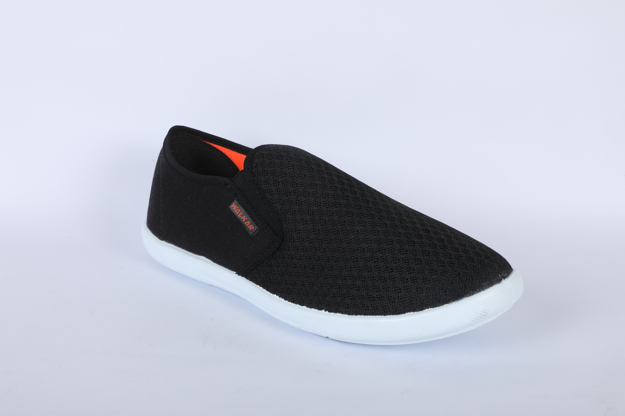 Picture of Women Ballet Flats Orange-Black