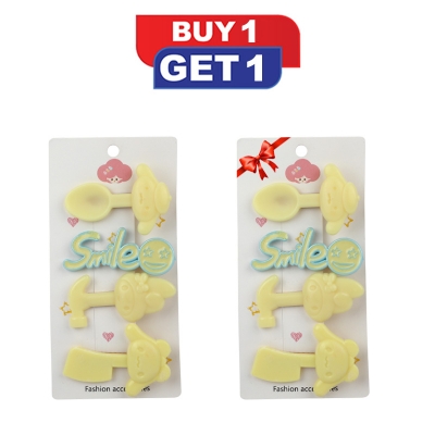 Picture of Cute Fun Shape Hairclips for kids (Buy 1 Get 1 Free)
