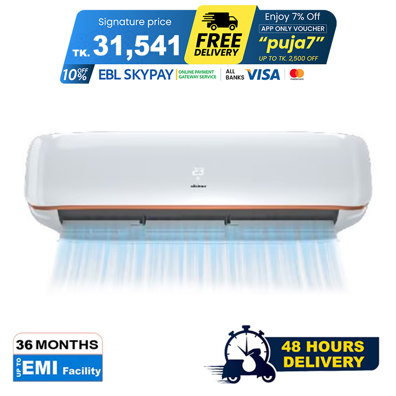 Picture of MINISTER 1 Ton Non Inverter Air Conditioner (12K410G-WHT)