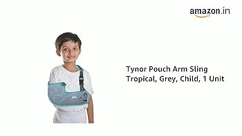 Picture of Tynor Pouch Arm Sling Tropical,Grey,Child, 1 Unit